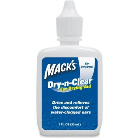 Mack's Dry-n-Clear Ear Drying Aid 1 oz (Pack of 3)