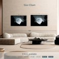 thumbnail image 4 of Elephant Stock Moon Outdoor Wall Art - Horizontal Canvas Wall Art - Dining Room Wall Decor - Astronomy & Space Canvas - Black And Gray Decor - 48" x 32", 4 of 8