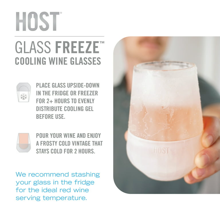 True HOST Wine Freeze Cooling Cup 8.5 oz