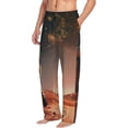 thumbnail image 6 of Disketp Astronaut On Mars A Men's Pajama Pants - Ultra Soft Fleece Sleep and Lounge Pants (Size: S-XXL)-, 6 of 6