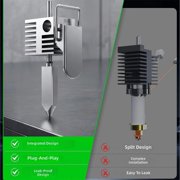 3D Printing Hotend for SPARKX 3D Printer Hotend Hot End Print Head Extruder Set Heating Block Assembly Replacement