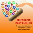 thumbnail image 5 of Pure Women’s Multivitamin for Hair Growth, Skin, Energy & Immune Support with Biotin, Zinc & Antioxidants - All Natural, Non-GMO, 30 Day Supply, Made in USA, 5 of 7