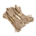 thumbnail image 2 of Shisuyan Jute Cord Twine Rope Brown 10Pcs 39.4X0.9In, 2 of 8