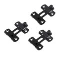thumbnail image 1 of 3pcs Sliding Door Lock in Black Stainless Steel for Window Use with Durable Quality Fits Various, 1 of 3