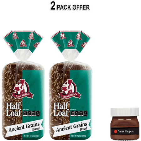 Aunt Millies Half Loaf Ancient Grain Bread 12oz Aunt Millies Half Loaf Ancient Grain Bread 12oz