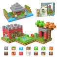 thumbnail image 1 of Bloques magnéticos AESGOGO, 72 unidades, juguetes STEM Montessori para niños de 3 a 8 años, 1 of 7