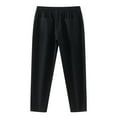 thumbnail image 3 of oqasdz Mens Pants Retro Low Waisted Drawstring Casual Pants with Pockets Athleisure Jogging Trousers, 3 of 7