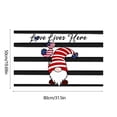 thumbnail image 3 of USA Flag Welcome Entry Mat Easy To Clean Front Porch Welcome Mats For Outdoor And Indoor Uses, 3 of 6