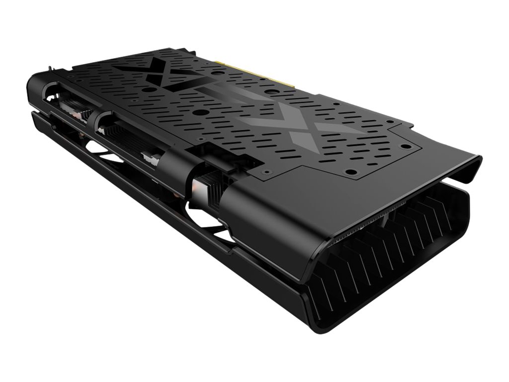 XFX - THICC II Pro AMD Radeon RX 5500 XT 8GB GDDR6 PCI Express 4.0 Graphics Card - Black RX-55XT8DFDR