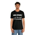 thumbnail image 3 of Amputee Humor TShirt “Leg Story V1” Crew Neck Amputee Gift, 3 of 7