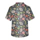 thumbnail image 3 of Men's Printing Short Sleeve V-neck Working Blouse Chest Pocket Carer Top 2XL, 3 of 3