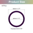 thumbnail image 2 of 4Pcs Magnetic Adapter Ring, Magnetic Wireless Charger Conversion Kit, Purple, 2 of 8