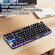 thumbnail image 5 of Tallado ZK3 Gaming Teclado con cable Color a juego Luminoso Mecánico Sensación Computadora de escritorio, 5 of 7