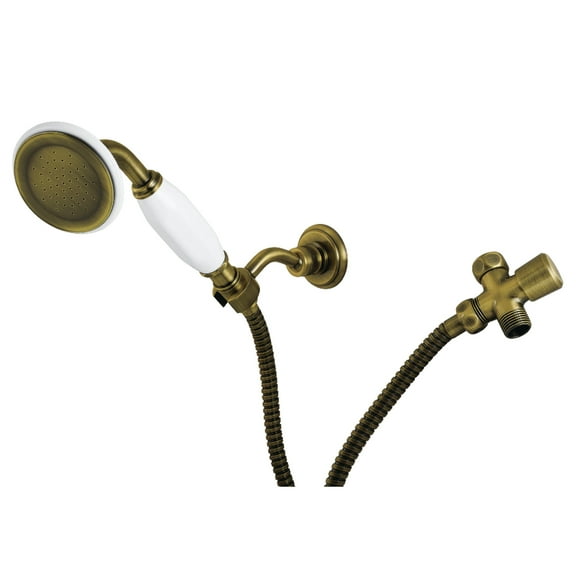 Kingston Brass KX1063BD Victorian Hand Shower Kit, Antique Brass