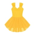 thumbnail image 4 of YONGHS Kids Girls Sleeveless Ballet Dance Dress Gymnastic Leotard 4-14, 4 of 7