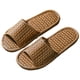 thumbnail image 1 of Dinheiro Pantuflas de ratán para Hombre en Verano, Viajes, Hotel, hogar, Zapatillas de ratán de bambú con Suelo de Madera, 1 of 6