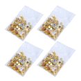 thumbnail image 4 of 400 Pieces Flatback Rhinestones, Multicolor Crystal Flower Shape Rhinestone Buttons, Flower Shape Claw Cup Sew on Rhinestone Buttons for Crafts Clothes Jewelry Making, 4 of 9