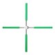 thumbnail image 5 of 2018electronicshop Corrector de entrenamiento de pie con hombro abierto para gimnasio Verde, 5 of 7