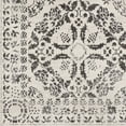 thumbnail image 5 of Surya Bahar BHR-2318 79x79" Square Fabric Rug in Charcoal/Light Beige, 5 of 6