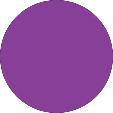 Tape Logic Inventory Circle Label,1.5",Purple DL612M