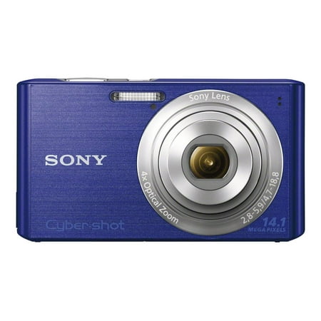 Sony Cyber-shot DSC-W610 - Digital camera - compact - 14.1 MP - 4x optical zoom - blue