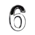 thumbnail image 3 of kurtrusly 1pc 3D Numeral Door Plaque House Drawer Sign Plating Gate Digits 0 to 9 Plastic Number Hotel Home Sticker Address Door Label Number 6 1Set, 3 of 5