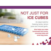 Arrow Home Products Polypropylene/Plastic 60-Cavity Mini Ice Cube Tray Set of 3
