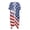 American Flag, variant on Zebra Stripe Print Women Swimsuit Coverup Lightweight Kimono Cardigan Bathing Suit Cover Up Open Front Swimwear Beach Vacation Outfits