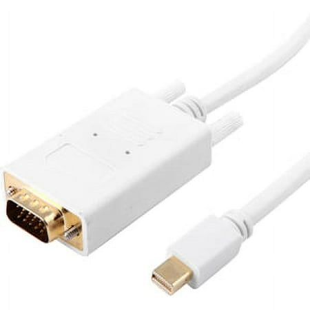 UPC: 0873791006540 | 6FT 4XMDPVGA6 MINI DISPLAYPORT TO VGA M/M WHITE