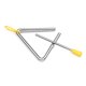 thumbnail image 4 of Campana Triángulo Triángulo de campana triangular de 4 pulgadas con mazo de metal, idiófono, percusión de acero, niños pequeños, ritmo de aprendizaje, educación temprana, instrumento musical, percusió Abody  Campana Triángulo, 4 of 6