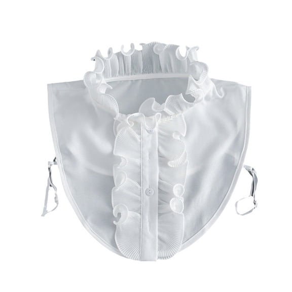 Ruffle DickeyCollar Faux Collar Blouse Stand Collar Clothing Dress Accessories