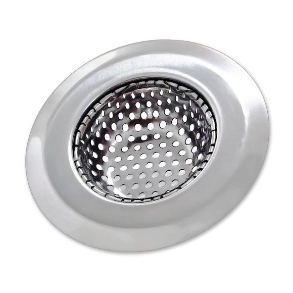 Colador para desagüe de bañera Huntonry de acero inoxidable de 7 cm