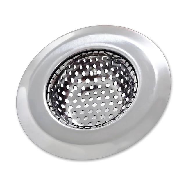 Colador para desagüe de bañera Huntonry de acero inoxidable de 7 cm