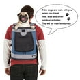 thumbnail image 5 of JESPET & GOOPAWS: Pet Soft Backpack Carrier - Blue Grey - 13", Small Dogs & Cats, Portable-Traveling-Hiking-Walking, Outdoor, Mesh Window, Ventilated, 5 of 7