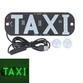 thumbnail image 2 of Letrero LED para automóvil,luz LED alimentada por USB,calcomanía para ventana,plug and play,letrero intermitente para taxi,pantalla de advertencia de seguridad interior para automóviles,, 2 of 7