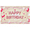 1A, variant on Pink and White Balloon Themed Happy Birthday Banner Background Party Decoration for Birthday Party Photography Props and Home Decorations