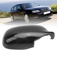 thumbnail image 1 of Wing Mirror Cover Stylish Exterior Rear View Mirror Housing Glossy Black Door Wing Mirror Cap Replacement for Saab 9-3 9-5, 1 of 7