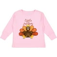 thumbnail image 3 of Inktastic Little Turkey Boys or Girls Long Sleeve Toddler T-Shirt, 3 of 5