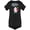Black, variant on Unicorn In Santa Hat Dancing T-Shirt Infant -Image by Shutterstock, 6 Months