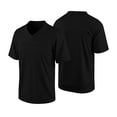 thumbnail image 4 of ZVNAΖH Kids Boys' V-Neck Quick Dry Soccer Jersey, Breathable Mesh Short Sleeve Sports T-Shirt for 3-15Y, 4 of 8