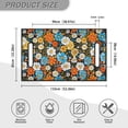 thumbnail image 5 of Jeiento Hippie Flower Golf Cart Seat Cover for 2-Person Seats Non-Slip Golf Seat Covers for Cart Keep Warm Golf Cart Seat Towel Blanket Universal Golf Cart Seat Towel Blanket Protector, 5 of 5