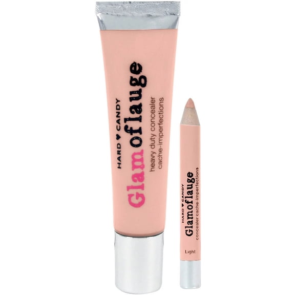 2 PACK HARD CANDY HEVY DUTTY CONCEALER WITH CONCALER PENCIL FAIR 0977