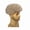 Ombre Afro Curly, variant on African Wavy Wig for Men - Curly Black Hair Full Lace Wig, Smooth and Comfortable Fit