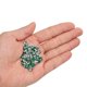 thumbnail image 4 of Uxcell 100 juegos de remaches de cuero de doble tapa 6x6mm para cinturones de tela y decoración, verde, 4 of 7