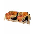 thumbnail image 2 of Black Sunflower Pumpkin Sofa Couch Covers for 3 Cushion Couch,Washable L Shape Sectional Sofa Covers for Loverseat/Pet/Kid,Thanksgiving Orange Yellow Plaid Slipcover Throw Blanket Futon Cover 71x134, 2 of 8