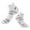 White, variant on HNMKIU Men's Seasonal Low Cut Casual Sports Socks with Advanced Sweat Absorption Technology for White,One Size