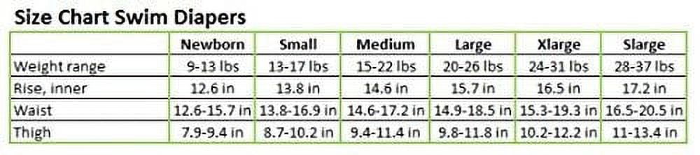 ImseVimse Reusable Swim Diaper Leakproof Cloth Swim Pant for Baby and Toddler Boys Black Banana, L 12-18M 20-26 lbs