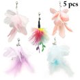 thumbnail image 2 of Cat Wand Refill Cute: Fake Feather Cat Stick Replacement Kitten Toy Accessory, 2 of 10