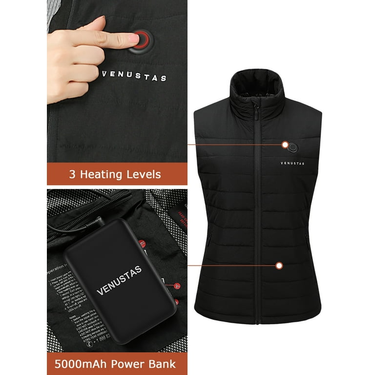 Ororo women's lightweight heated vest with battery pack discount