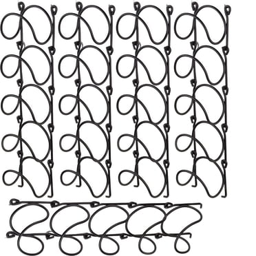 5 Piece Iron Bathroom Towel Rack Multi-Functional Wall-Mounted Holder